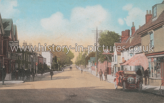 Colchester Road, Witham, Essex. c.1916